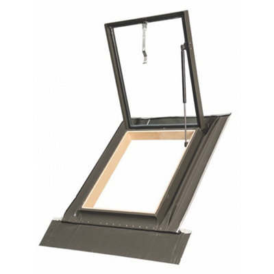 FAKRO WGI (W) 46cm x (H) 75cm Skylight Access Roof Window With Gas with Spring