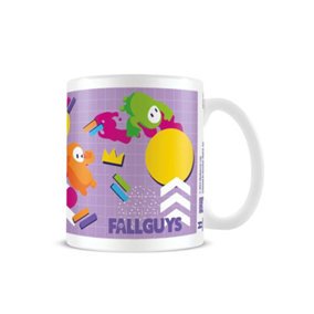 Fall Guys Running Amok Mug Purple/Pink/Yellow (12cm x 8.7cm x 10.5cm)