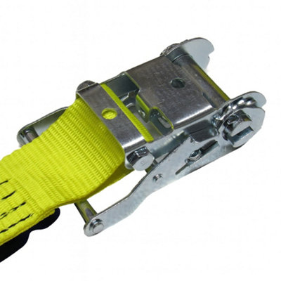 Fall Protection Ratchet Strap Twisted Snap Hooks 2T 10M - Pack of 2 ...