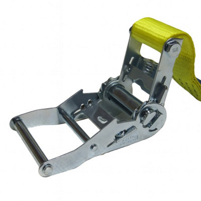 Fall Protection Ratchet Strap Twisted Snap Hooks 2T 6M - Pack of 2 ...