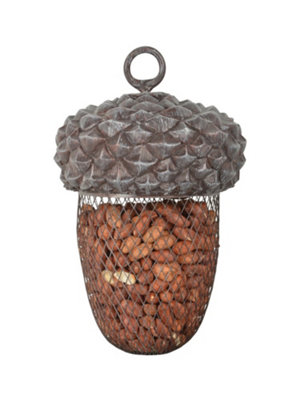 Fallen Fruits Decorative Acorn Bird Feeder