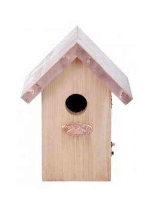 Fallen Fruits Wren Nest Box With Copper Roof