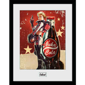 Fallout Nuka Cola  30 x 40cm Framed Collector Print