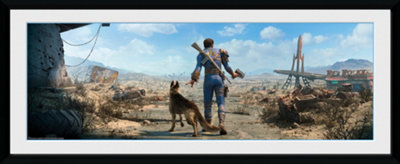 Fallout Sole Survivor Male 30 x 75cm Framed Collector Print