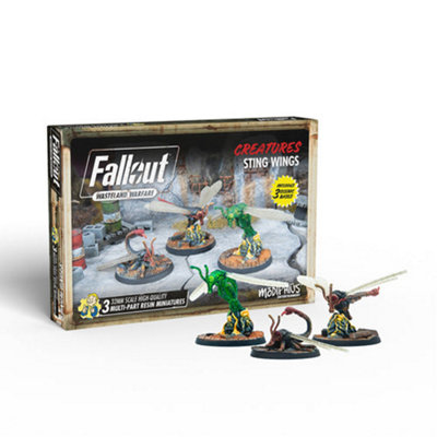 Fallout: Wasteland Warfare Creatures Stingwings - Brand New and Sealed
