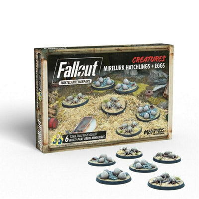 Fallout Wasteland Warfare: Mirelurk Hatchlings + Eggs - Brand New and ...