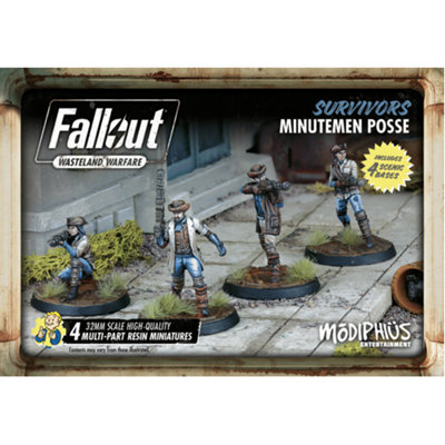 Fallout: Wasteland Warfare- Survivors: Minutemen Posse - Brand New and ...