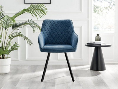 Hamilton arm dining chairs deals with black legs