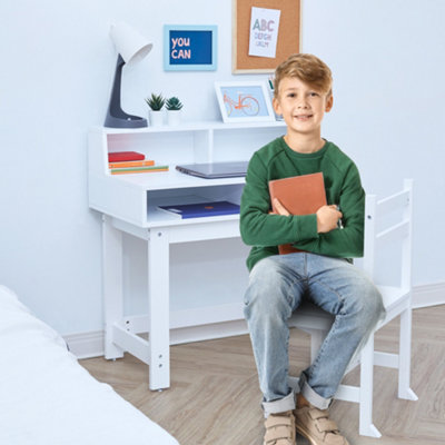 Glaser kids writing 2025 desk and chair set