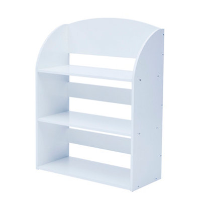 Fantasy Fields - Plain Kids  3  Shelf Bookcase - White