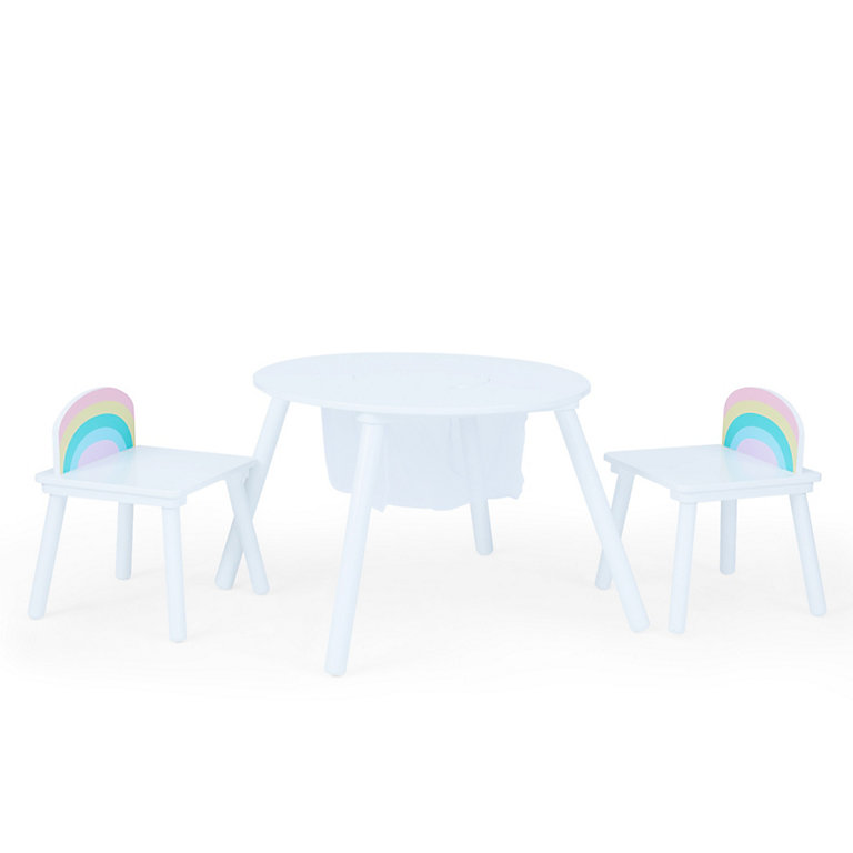 Fantasy Fields - Rainbow Fishnet Play Table & Chairs Kids Furniture ...