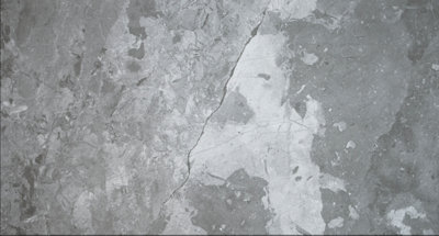 Faraway Anemi Grey Marble Effect Glossy 100mm x 100mm Ceramic Wall Tile SAMPLE