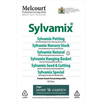 Fargro Melcourt Sylvamix™ Nursery Stock, Professional Grade Soil, Peat-Free Compost 50L Bag