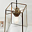 Farin Antique Brass 1 light Ceiling Pendant