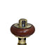 Faringdon Traditional Thermostatic Radiator Valve - Antique Brass (Angled TRV)