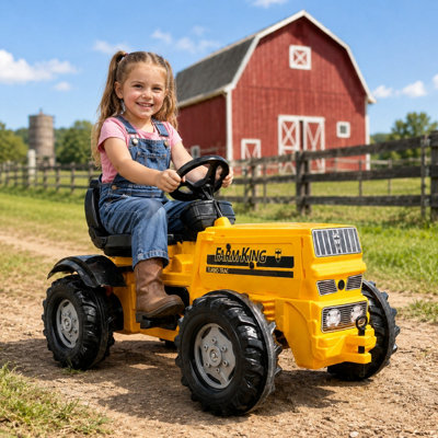 Farm King Retro Ride-On Tractor