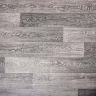 Farmhouse Wood Style Soft Lino Flooring 4m Width Sheet Vinyl R10 Slip ...
