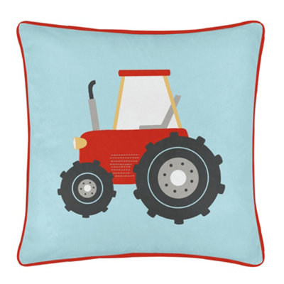 Farmyard Friends Soft Touch Velvet Filled Cushion