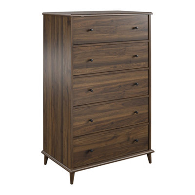 Farnsworth 5 Drawer Dresser Walnut