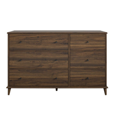 Farnsworth 6 Drawer Dresser Walnut