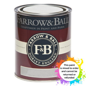 Farrow & Ball Estate Eggshell Mixed Colour 225 Bible Black 750ml