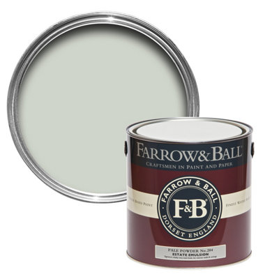 Farrow & Ball Exterior Eggshell Mixed Colour 204 Pale Powder 2.5 Litre