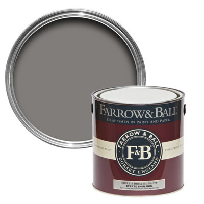 Farrow & Ball Exterior Eggshell Mixed Colour 276 Mole'S Breath 750ml