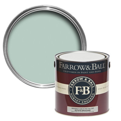 Farrow & Ball Exterior Masonry Mixed Colour Paint 209 Middle Ground 5L