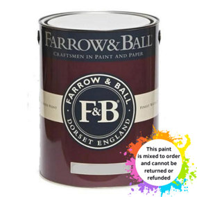 Farrow & Ball Exterior Masonry Mixed Colour Paint 57 Off Black 5L