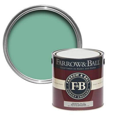 Farrow & Ball Modern Emulsion Mixed Colour 214 Arsenic 5 Litre