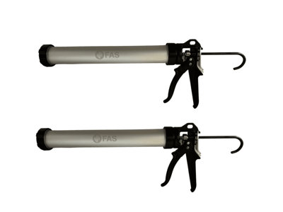 FAS Pro Foil Applicator Gun Silver Pack of 2
