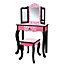 Fashion Leopard Prints Gisele Play Vanity Set - L60 x W30 x H100 cm - Pink/Black