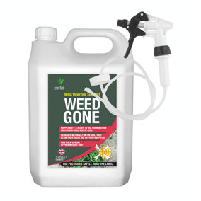 Fast Acting Weedkiller Weed Gone 5L With Long Hose Trigger