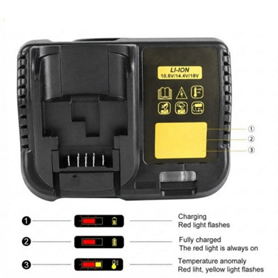 Fast Battery Charger for 10.8V 12V 18V 20V 54V Batteries