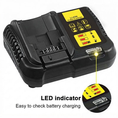 Fast Battery Charger for 10.8V 12V 18V 20V 54V Batteries