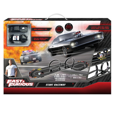 Fast And Furious Stunt Raceway Electric Racetrack Slot Car Set | Seychelles