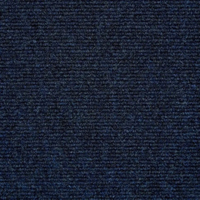 Fast Track Cord Commercial Carpet by Remland (Pacific Blue, 10m x 2m)