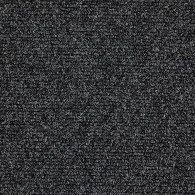 Fast Track Cord Commercial Carpet by Remland (Slate, 1m x 2m)