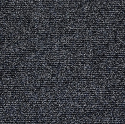 Fast Track Cord Commercial Carpet by Remland (Soft Blue, 1m x 2m)