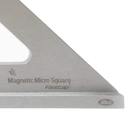 FastCap 45 Degree Magnetic Micro Square with Dual Metric/Imperial Scale ...