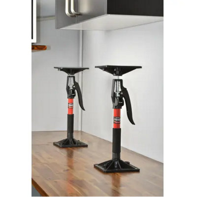 FastCap Little Hand 3rd Hand Cabinet Support Black Telescoping 16.5-22. ...