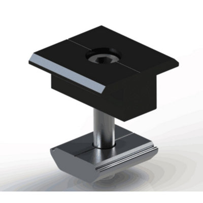 Fastensol Black Mid Clamp 30mm F-BMC