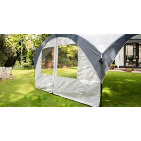 Fastpitch Event Shelter Pro M Sunwall With Door