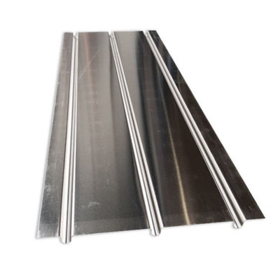 Fastwarm Aluminium Spreader Plate 390mm x 1000mm - 3 Groove at 133mm Centres