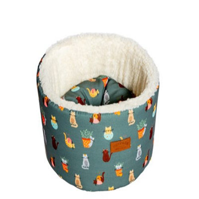 FatFace Mischievous Cats Cat Cosy Bed 42cm Price Comparisons | Compare The Build