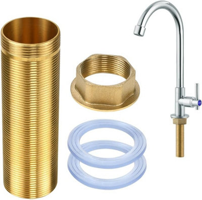 Faucet Repair Kit, Extended Faucet Height 1 Mixer Tap, Brass Threaded ...