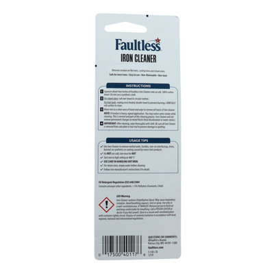 Faultless Hot Iron Cleaner (28g, 11215-543-72)