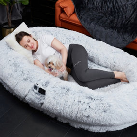 Faux Fur Human Pet Bed - Junior Size
