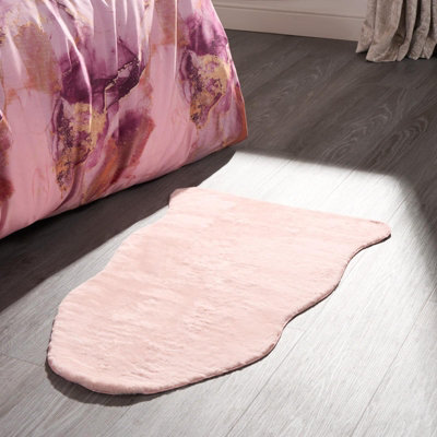 Faux Fur Sheepskin Short Fluffy Rug Soft Living Room Bedroom Carpet