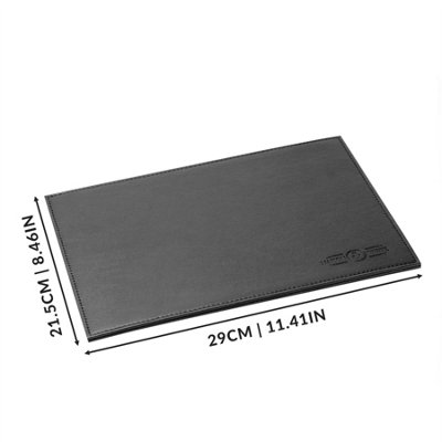 Faux Leather Placemats & Coaster Table Set - 12 Piece - 7